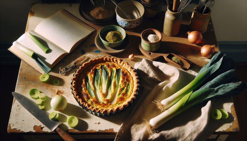 Quiche aux poireaux 🥧 : recette facile et savoureuse