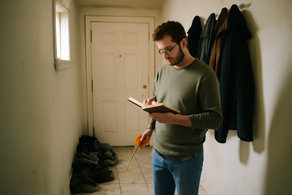 Aménagement d'une entrée moderne : console, porte-manteaux, miroir et rangements pratiques pour optimiser l'espace