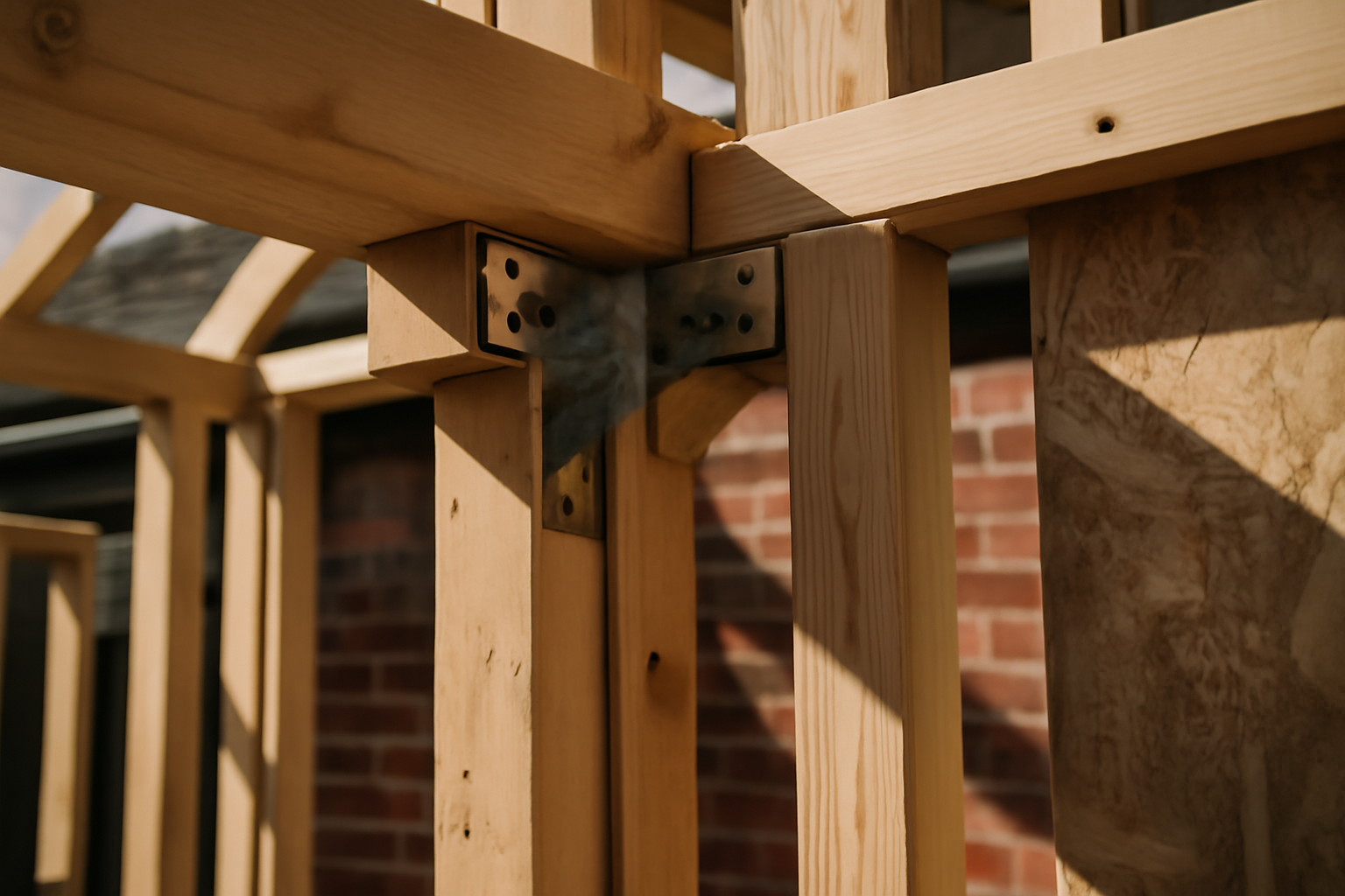 Intérieur lumineux d'une extension de maison ouverte sur jardin avec aménagement des pièces à vivre