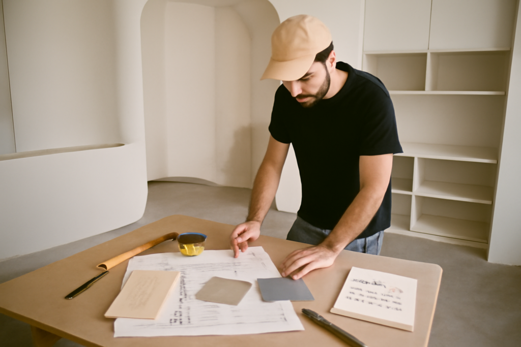 Portrait d'Ora-Ïto, designer français de renommée internationale spécialisé en design industriel, mobilier contemporain et objets conceptuels
