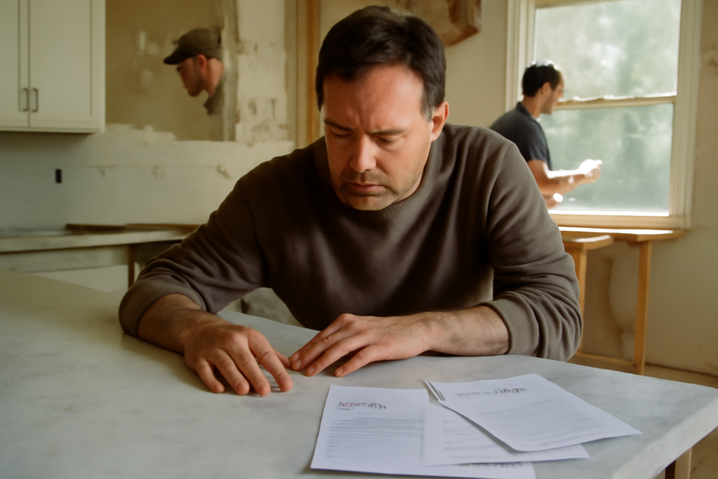 Plan de travail en marbre blanc veiné pour cuisine moderne — surface élégante, résistante et facile d'entretien