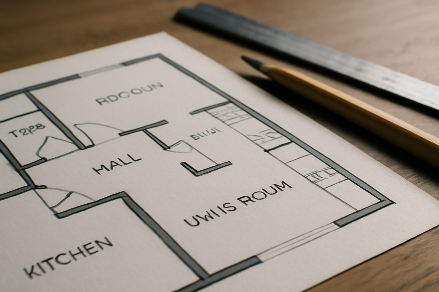 Plan d'étage détaillé pour maison à étage : suite parentale, cuisine ouverte, séjour lumineux et terrasse — plan maison étage avec surfaces et circulation optimisée